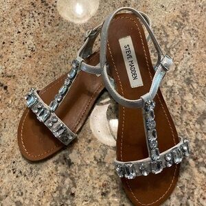 Steve Madden embellished stones sandals 7.5